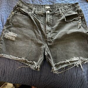 Women’s Old Navy Black Denim Shorts